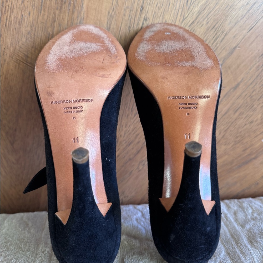 Sigerson Morrison Black Heels - Picture 8 of 11